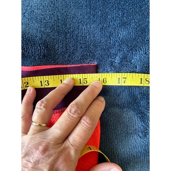 Under Armor Compression Maroon and Orange‎ Capri Leggings Size Large (D3) - Picture 7 of 10